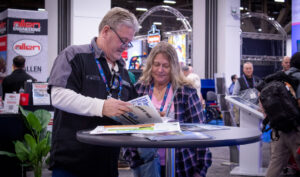 People at World of Concrete