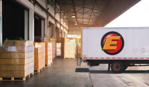 Estes Express truck